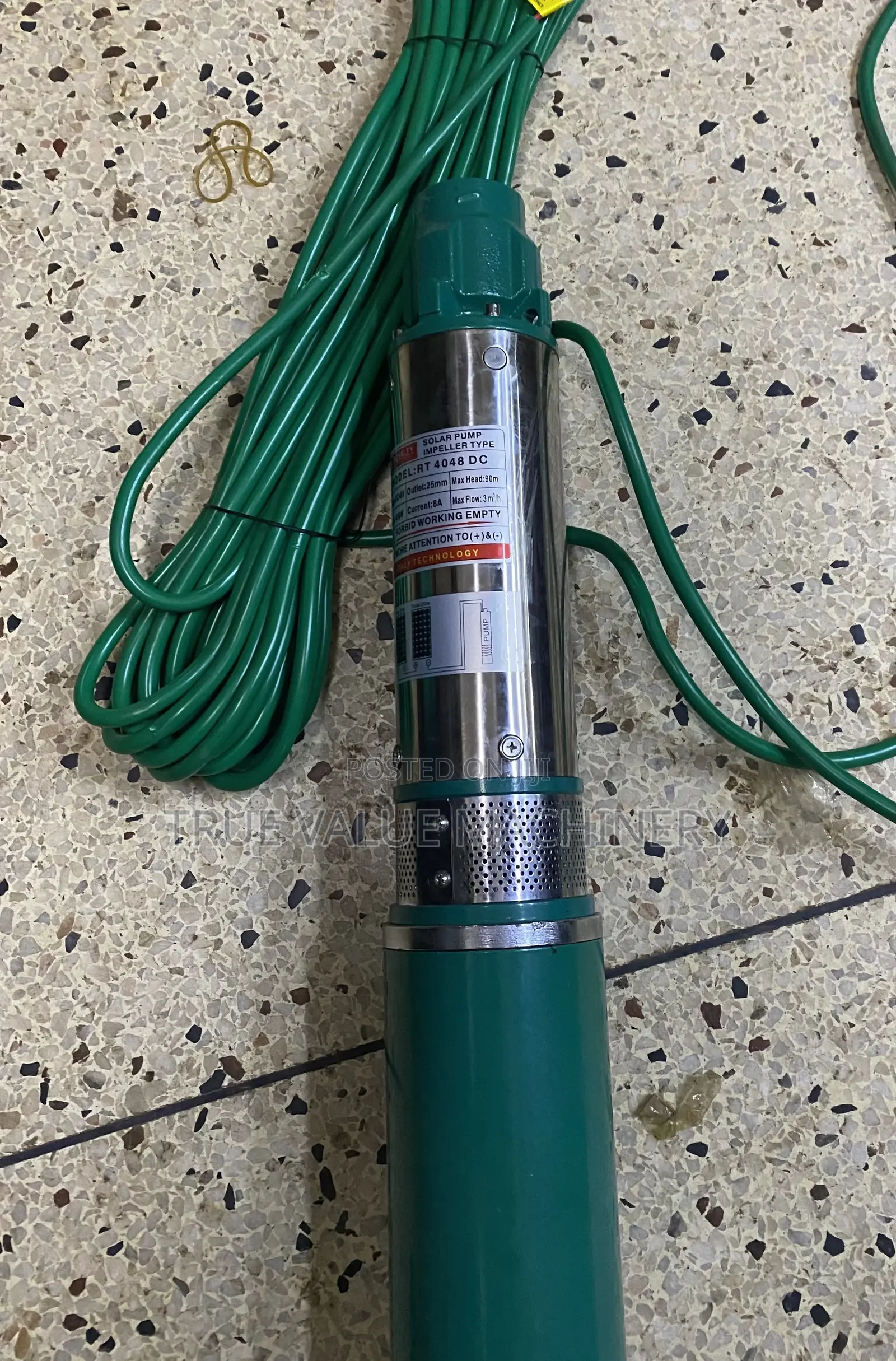 Solar Water Pump 100 M Royalty Japan