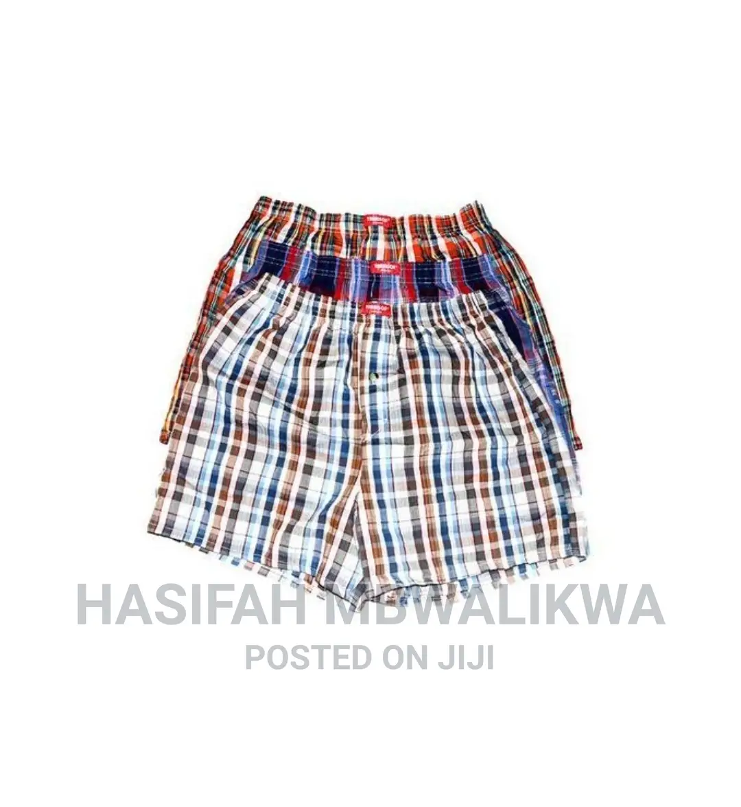 Pack of 3 Men's Checkered Boxers