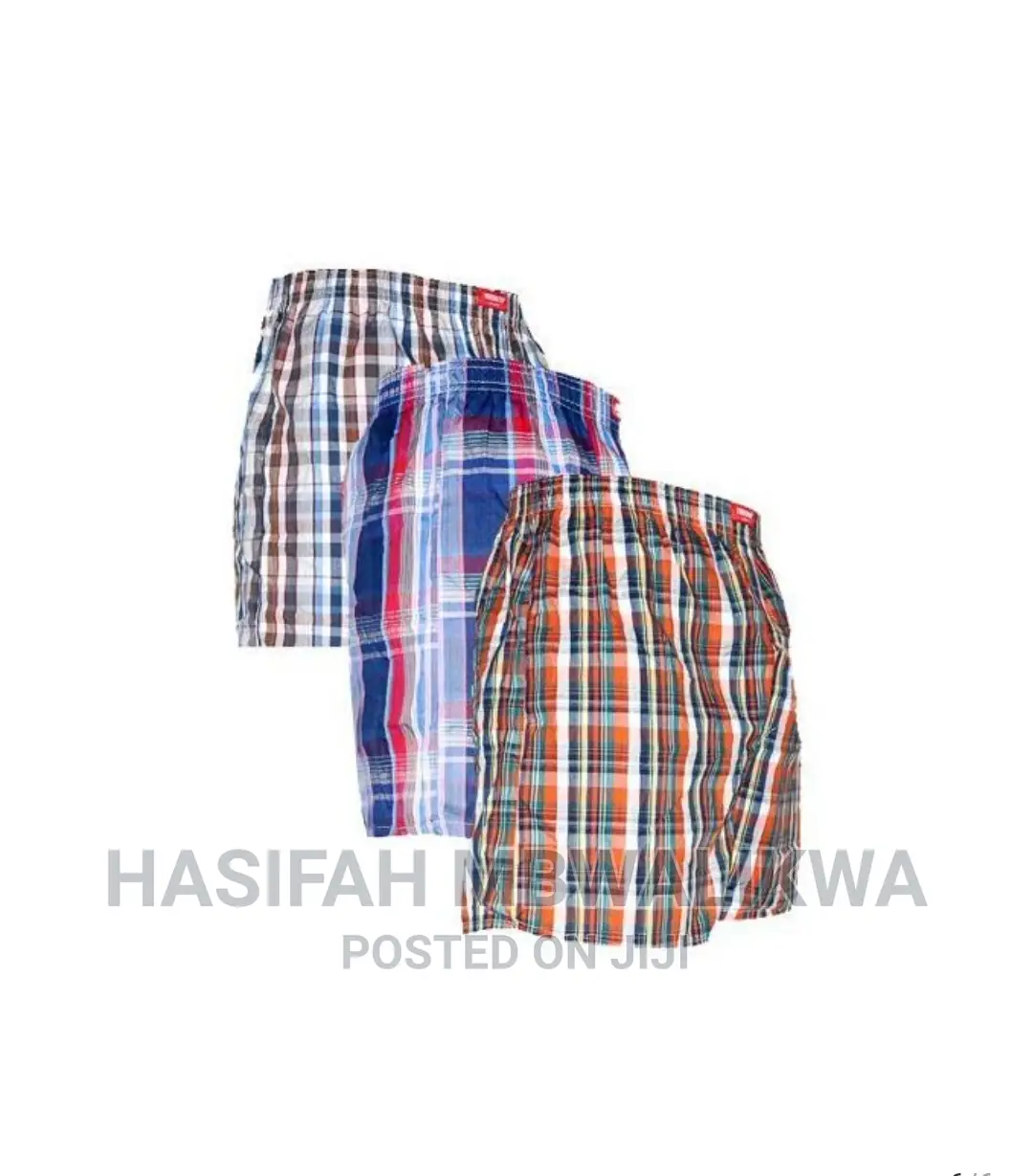 Pack of 3 Men's Checkered Boxers