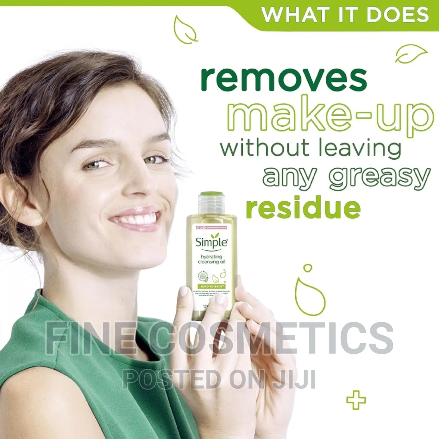Simple Hydrating Cleansing Oil Sensitiv Skin Simple Cleanser