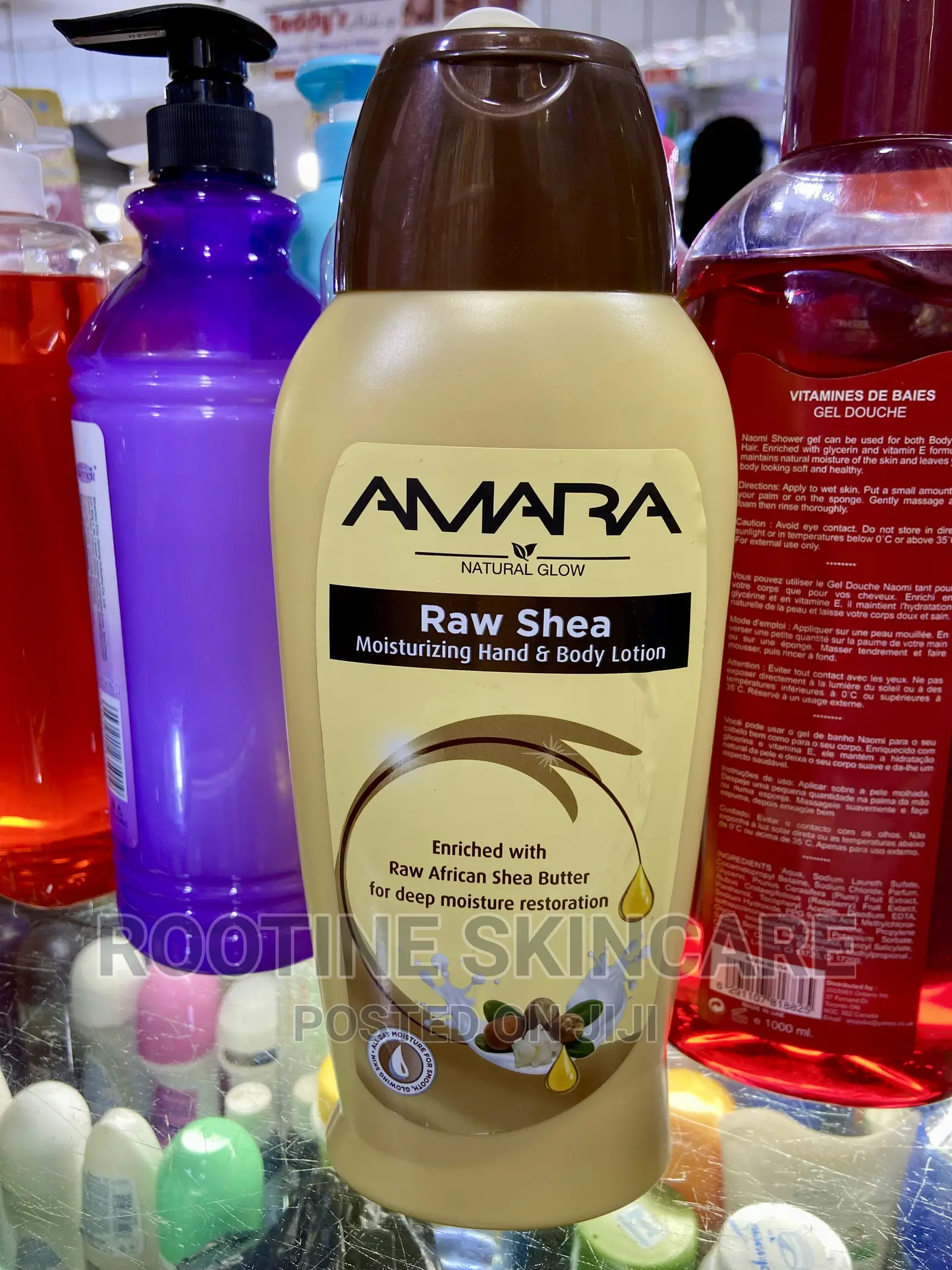 Amara Natural Raw Shea Body Lotion ( 600mls )
