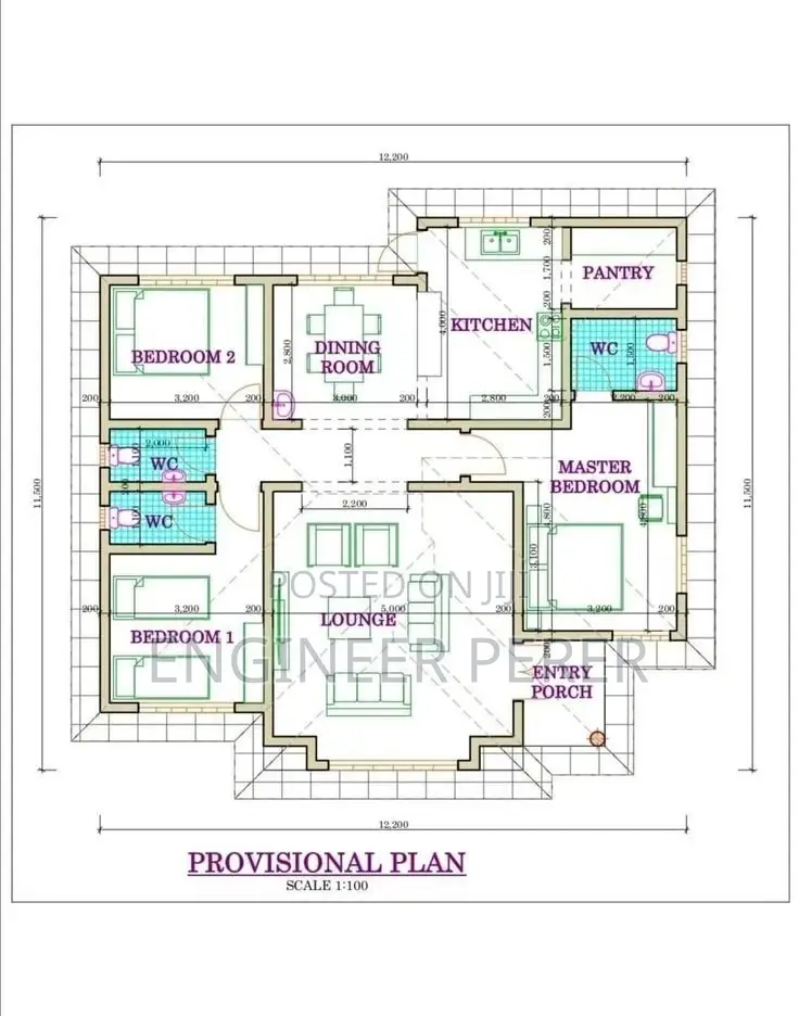 House Plan 5bedrooms