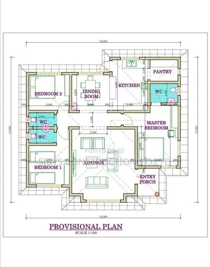 House Plan 5bedrooms