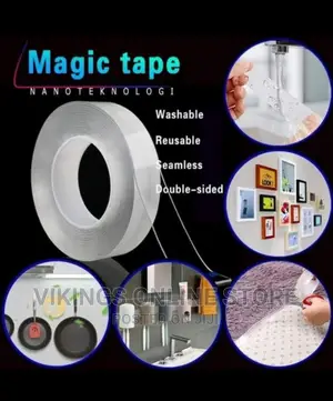 Strong, Clear, Adhesive Double Sided Magic Tape