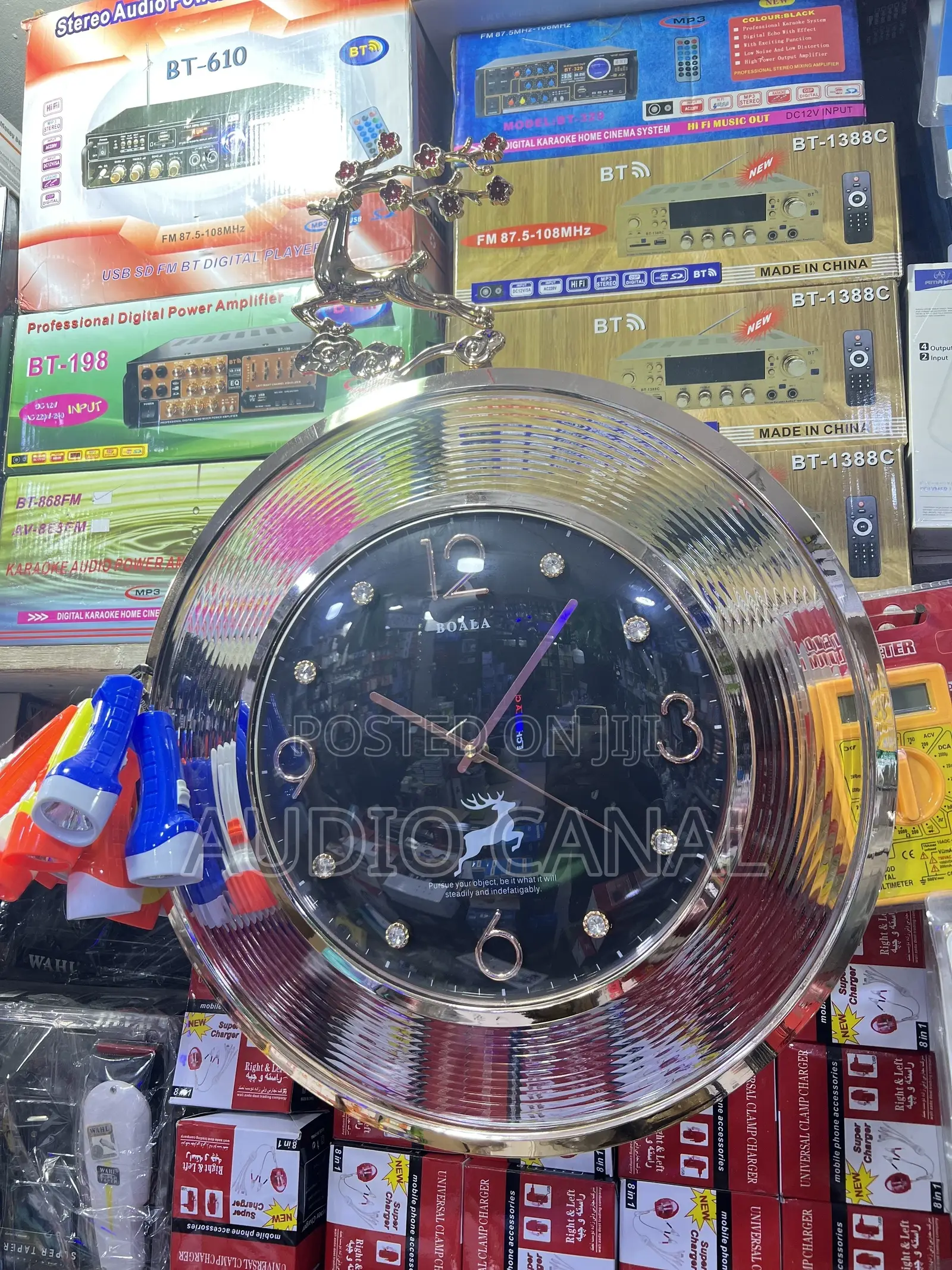 Boala Transparent Classic Wall Clock