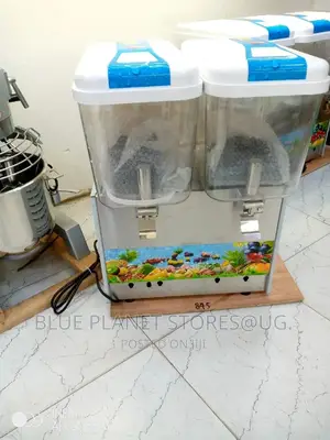 Commercial (18litres × 2) Double Electric Juice Dispensers.