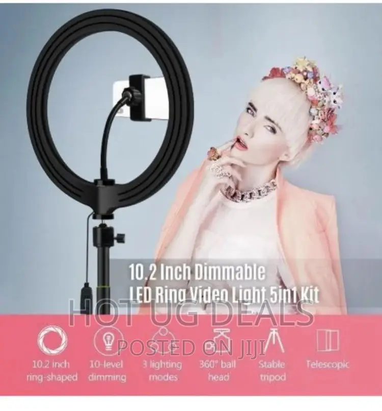 10inch LED Ring Light Photo Phone Video With a Tripod Stand