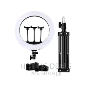 18 Inch Strong 3 Colors Ring Light For Tiktok, Youtube-black