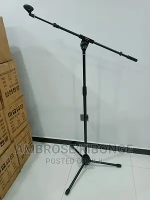 3 Leg Boom Double Micr Stand NB-200 Adjustable Mic Stand