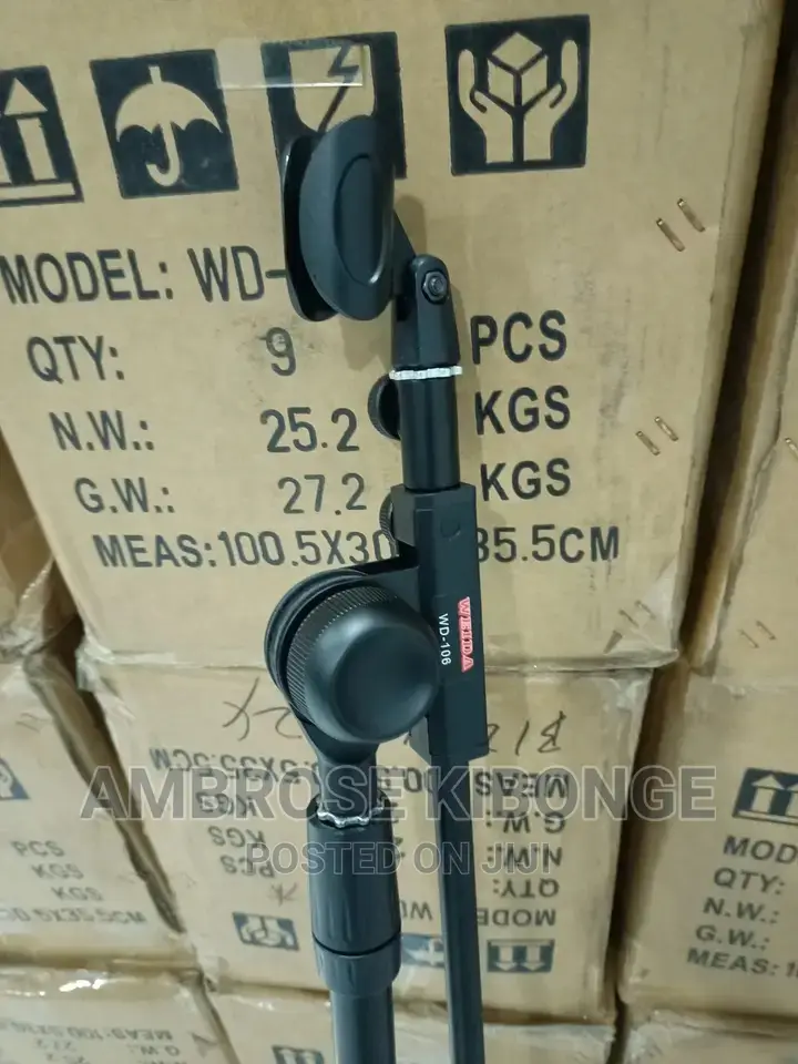 3 Leg Boom Double Micr Stand NB-200 Adjustable Mic Stand