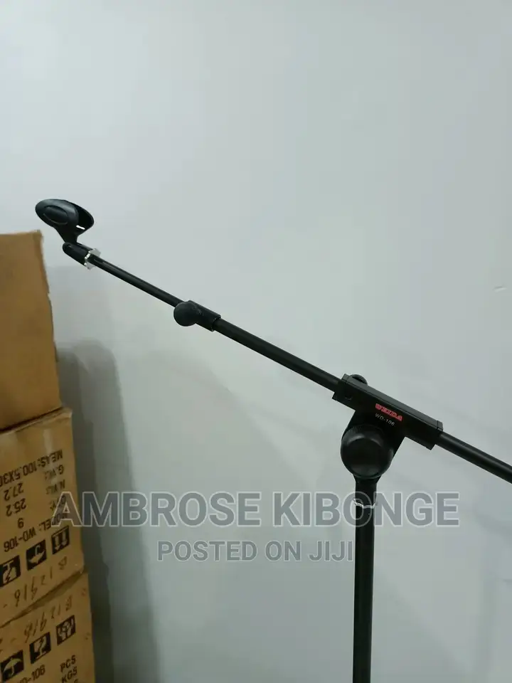 3 Leg Boom Double Micr Stand NB-200 Adjustable Mic Stand
