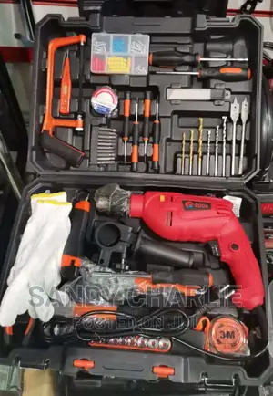 Tool Set With Drill and Other Accessories
