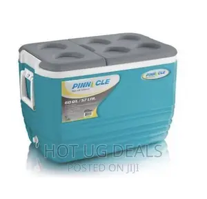 Pinnacle Insulated Water Cooler Ice Chiller Box 57L,Blue