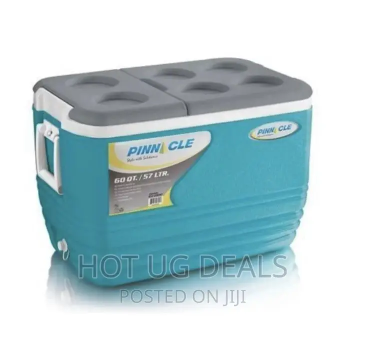 Pinnacle Insulated Water Cooler Ice Chiller Box 57L,Blue