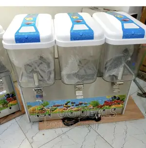 Adh 8*3 Litres 3 Tap Juice Dispenser-white