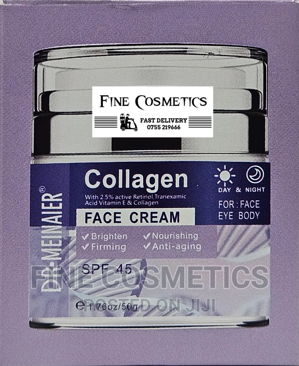 Dr Meinaier Collagen Anti-Aging Night Face Cream With SPF45