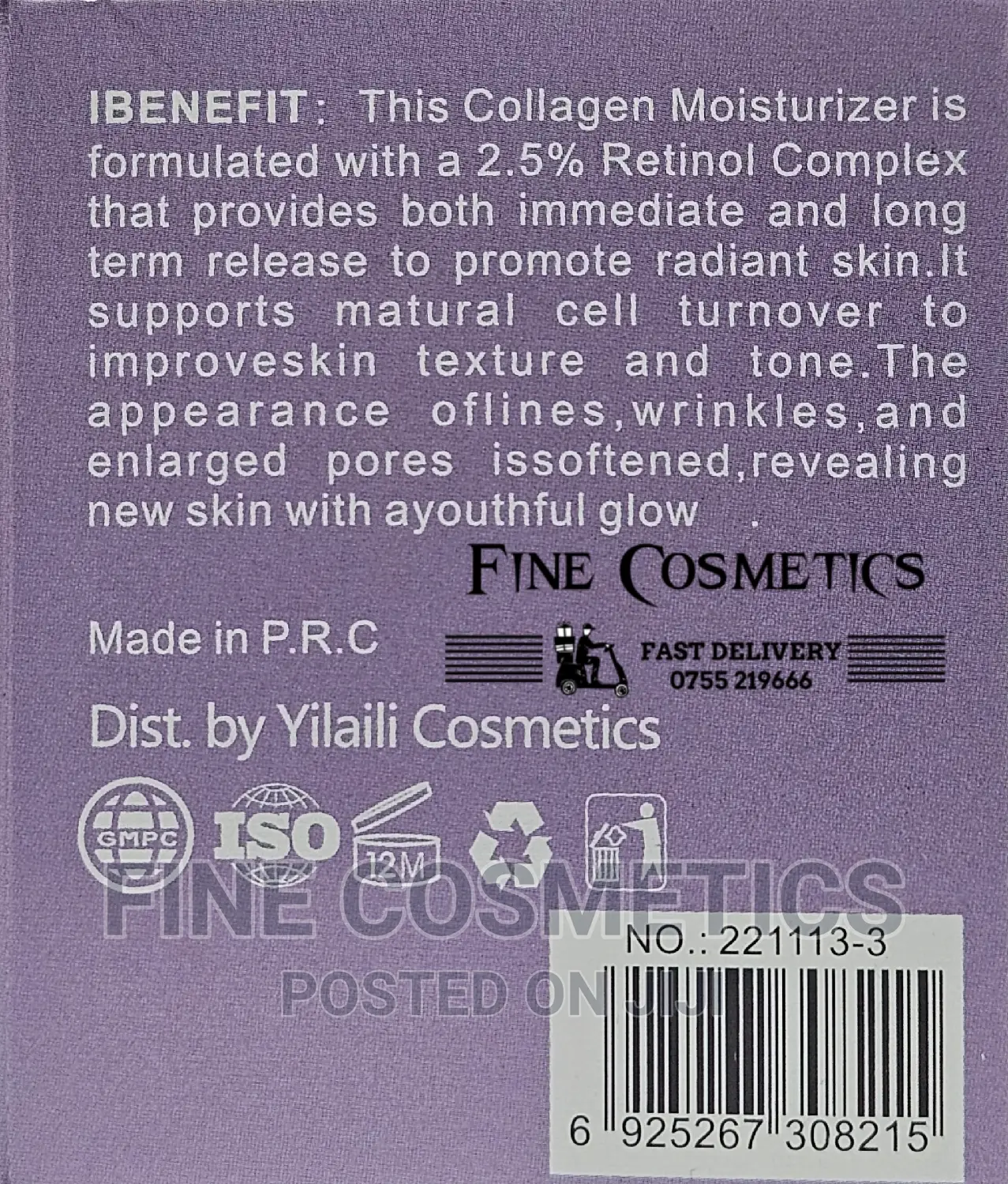 Dr Meinaier Collagen Anti-Aging Night Face Cream With SPF45