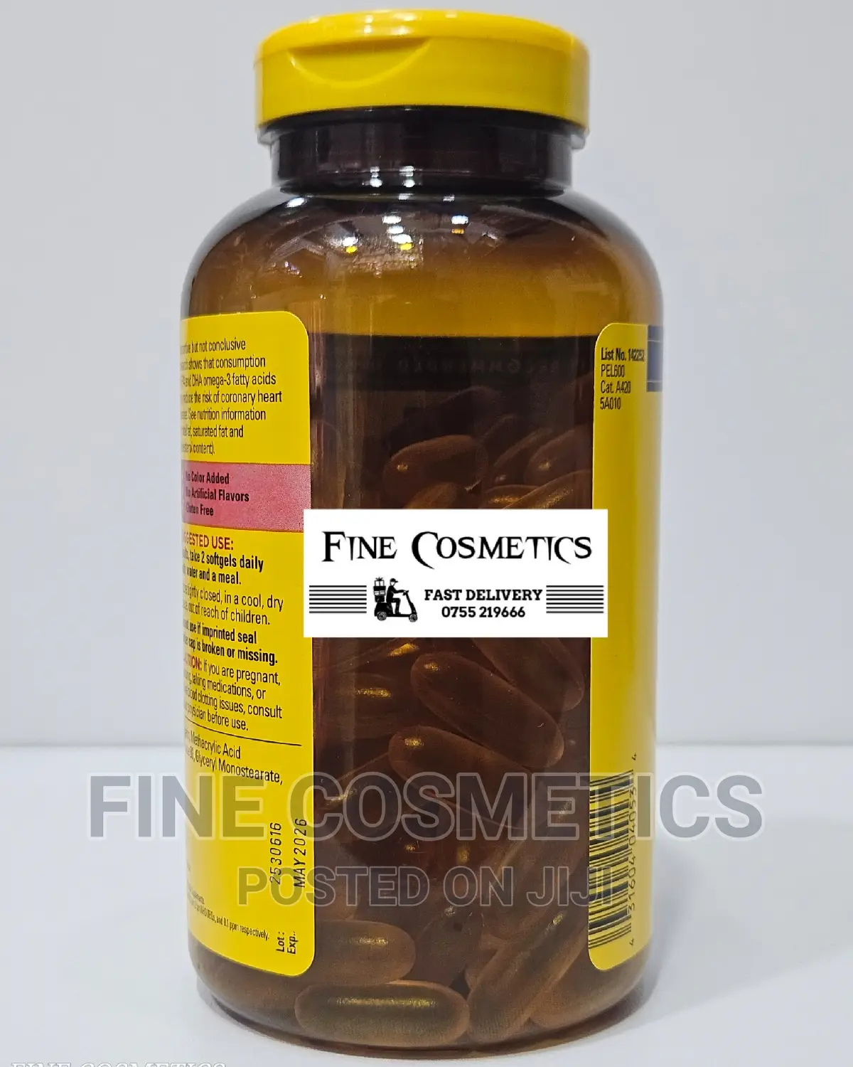 Nature Made Omega-3 Fish Oil for Healthy Heart. 150capsules