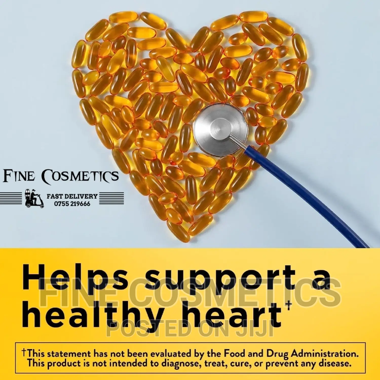 Nature Made Omega-3 Fish Oil for Healthy Heart. 150capsules