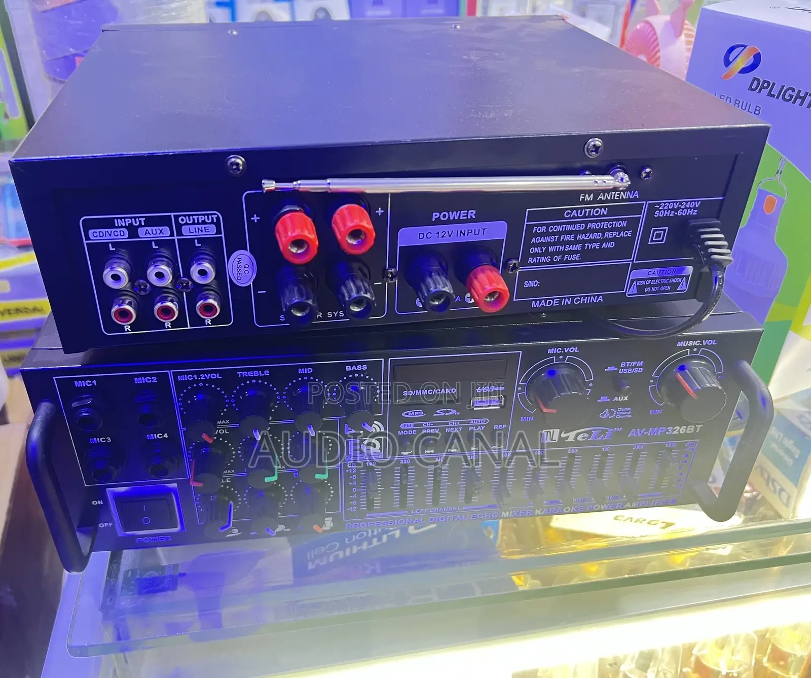 Teli Av MP326BT Powerful Amplifier