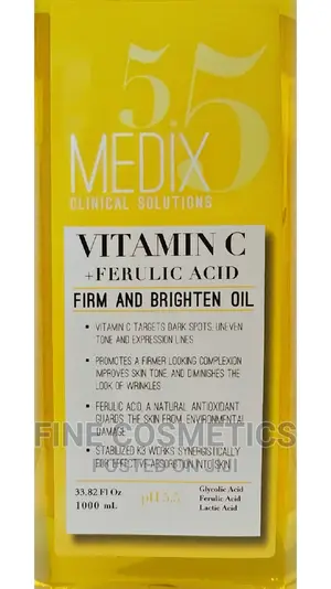 MEDIX 5.5 Vitamin C E Turmeric Brightening Skin Products