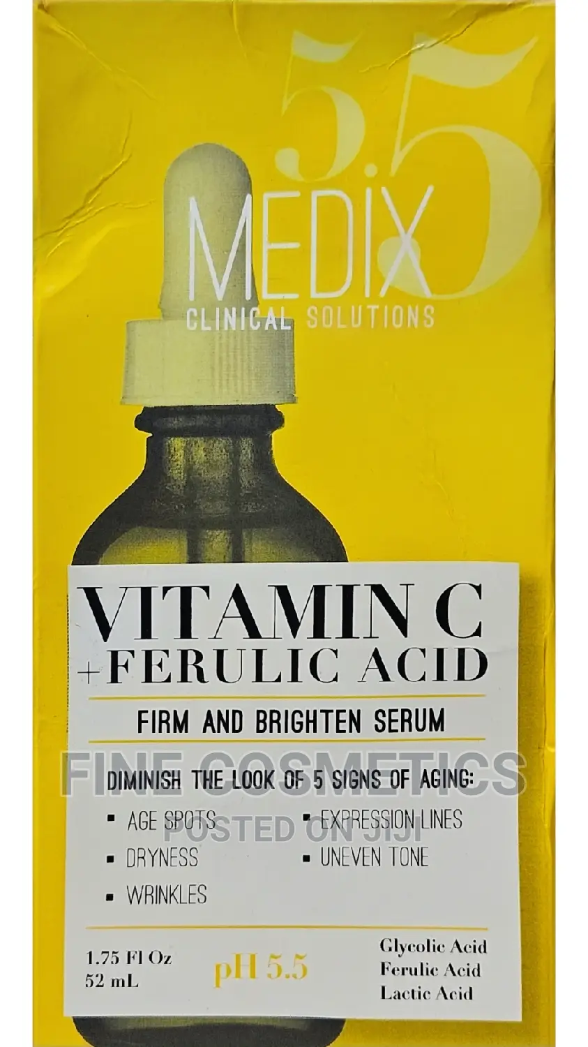 MEDIX 5.5 Vitamin C E Turmeric Brightening Skin Products