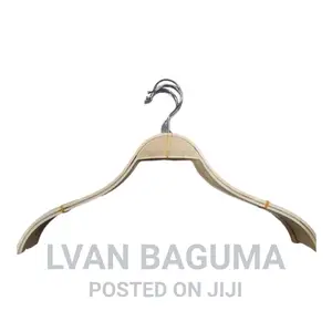 Bottomless Wood Hangers - 12 Pieces