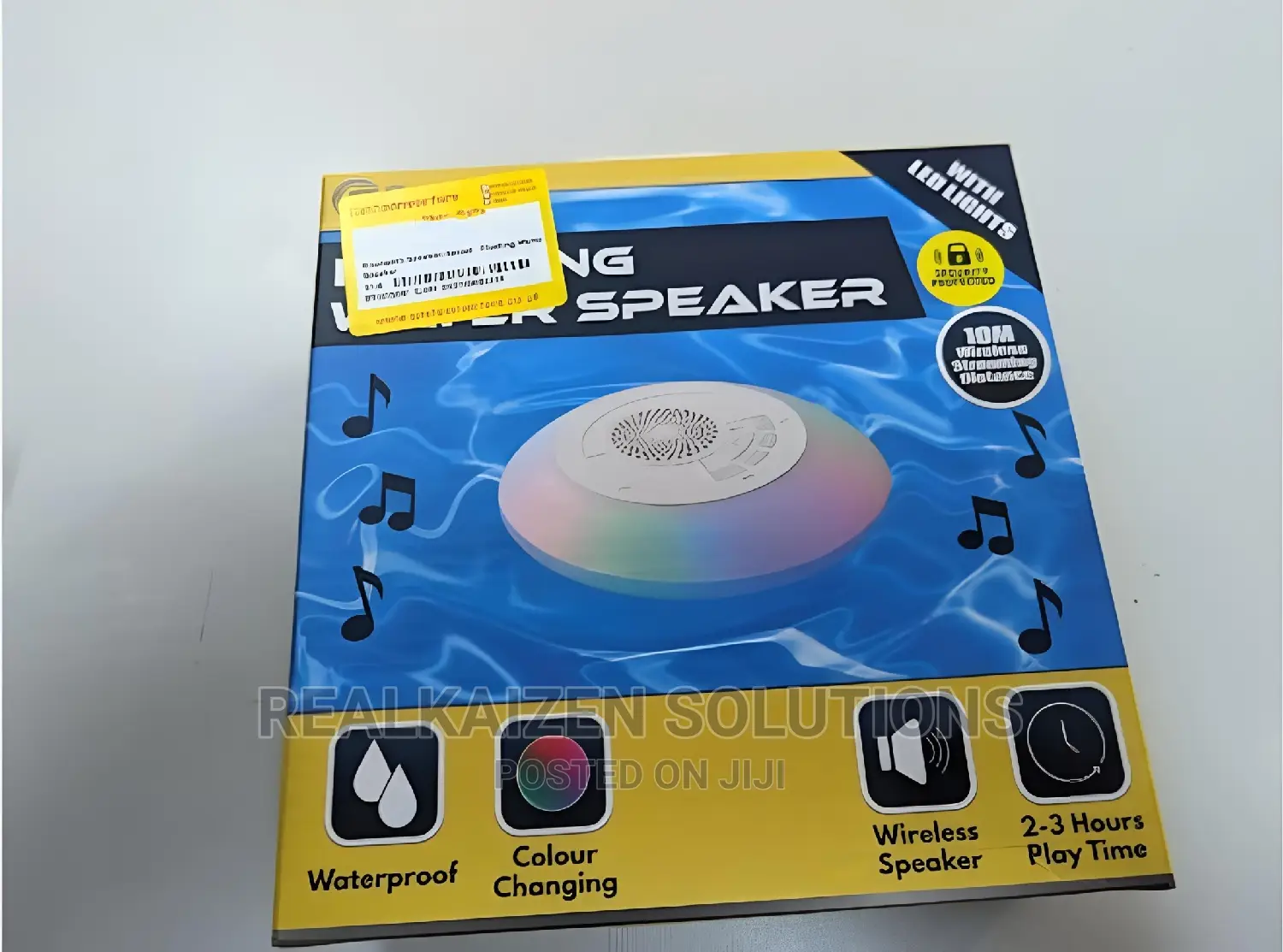 UK SENSEI Bluetooth | AUX Floating IPX6 LED Water Speaker