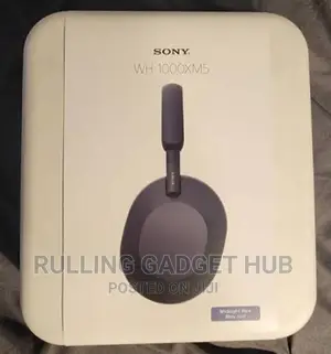 Sony WH-1000XM5 Wireless Noise Cancelling Headphones - Black