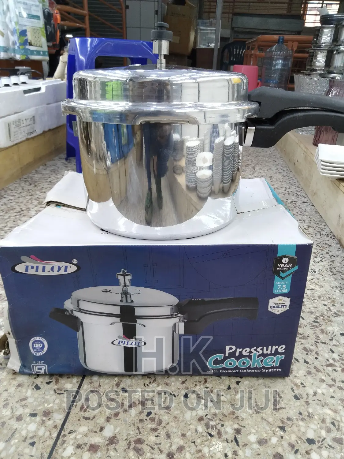 7.5L Pilot Pressure Cooker