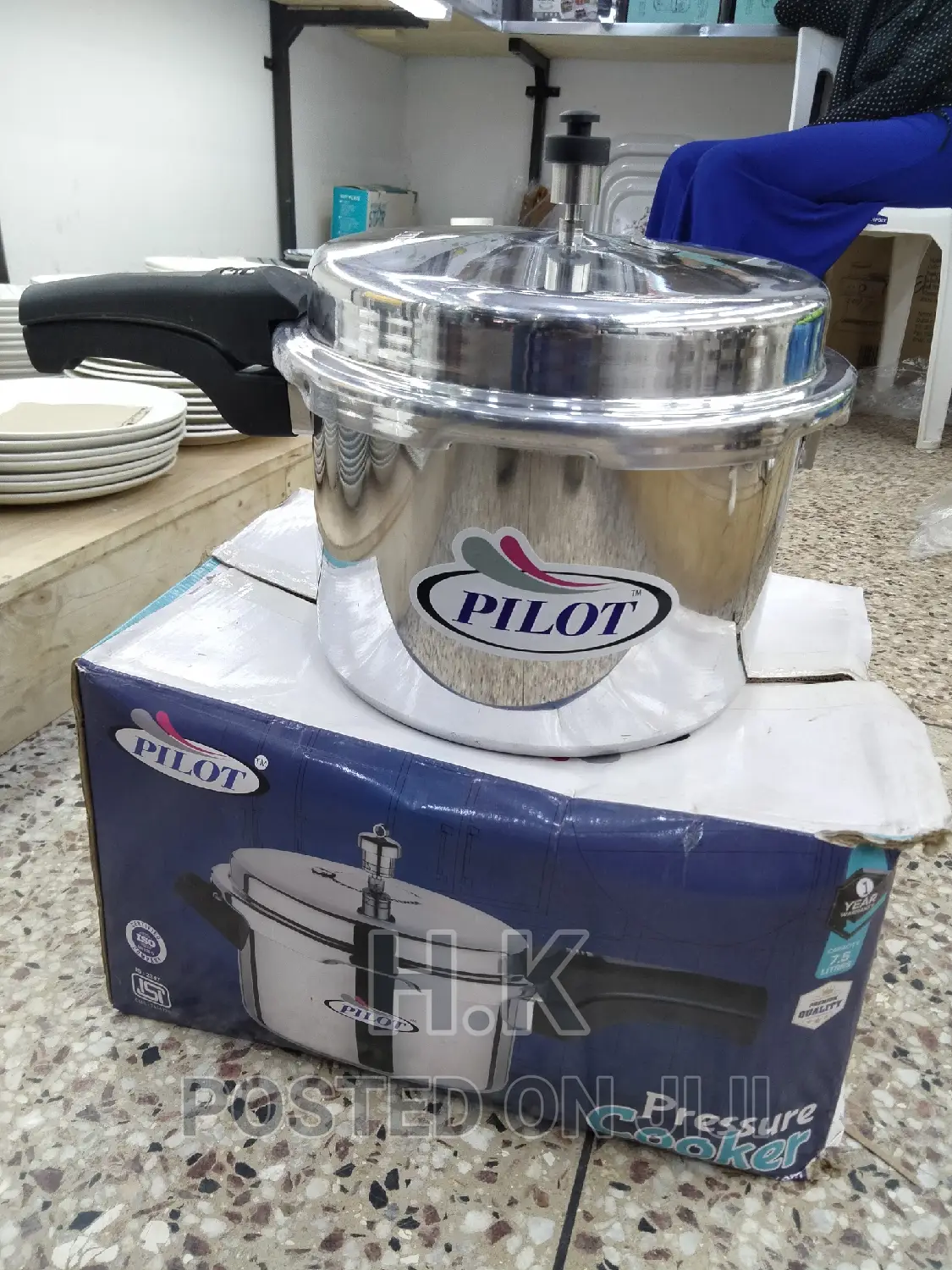 7.5L Pilot Pressure Cooker