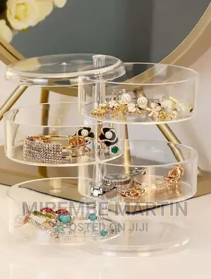 4 Layer Rotating Jewelry Storage Box