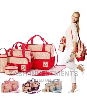 Photo - 5pcs / Set Lady Multifunctional Diaper Bag