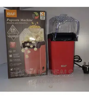 Photo - Raf Mini Popcorn Maker, No Oil Needed. Popcorn Machine