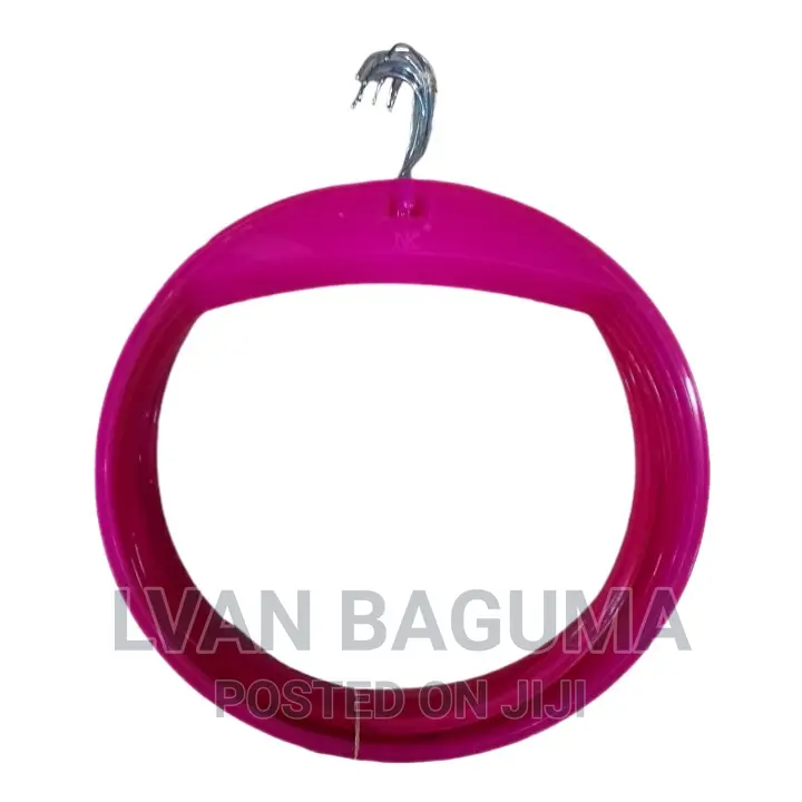 Round Plastic Hangers for Knickers - 12 Pieces