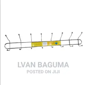 Multi-Purpose Double Hook Wall Hanger Line - 16 Hooks