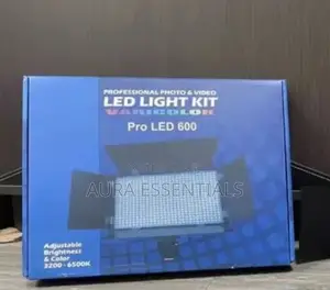 Pro LED Light Kit 600 ( Professional Photo Video Light Kit )