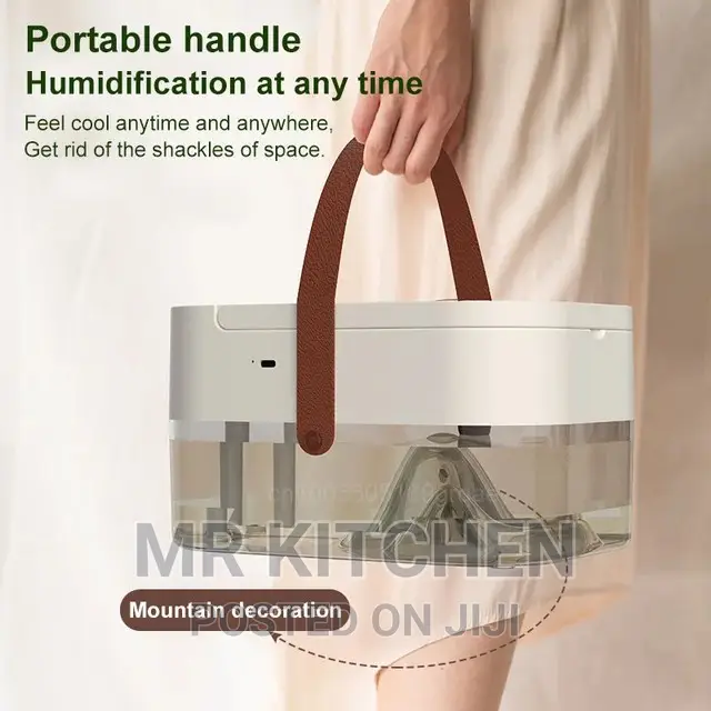 Portable Handle Humidification Fan