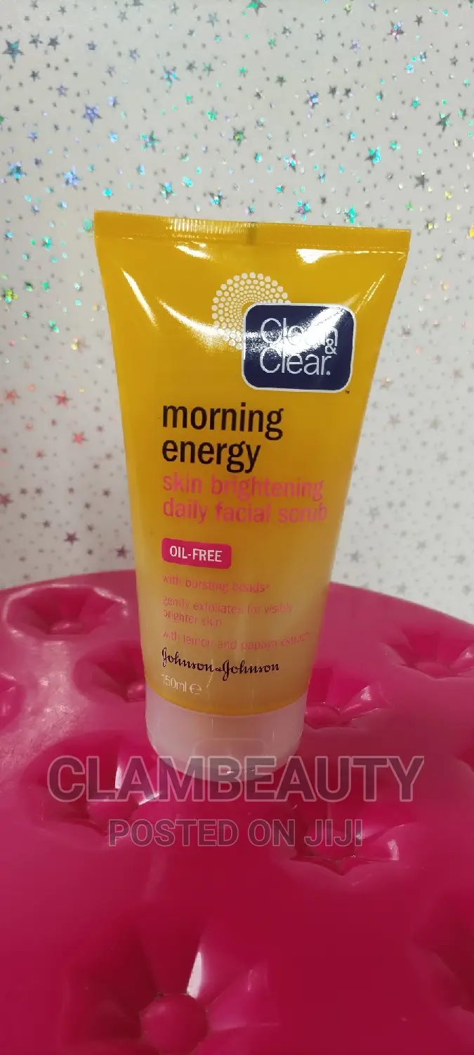 Clean Clear Morning Energy Brightening Facial Scrub