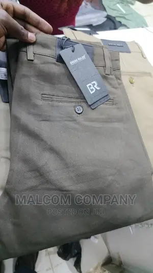 Men Soft Kaki Pants