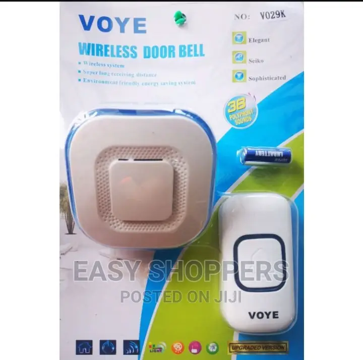 Voye Standard Wireless Doorbell Battery Call Bell Plug-In
