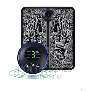 Foot Massager, Blood Circulation Reflexology, Black