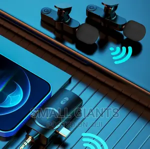 3 in 1 Noise Reduction Lavalier Mini Wireless Microphone