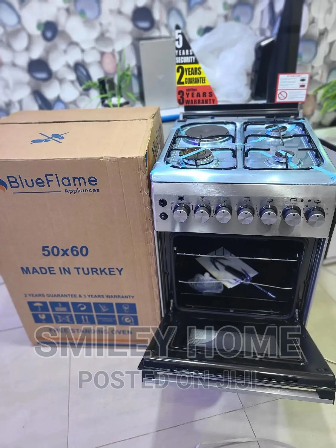 Blueflame 50*60 (3+1)Gas Cooker and Oven