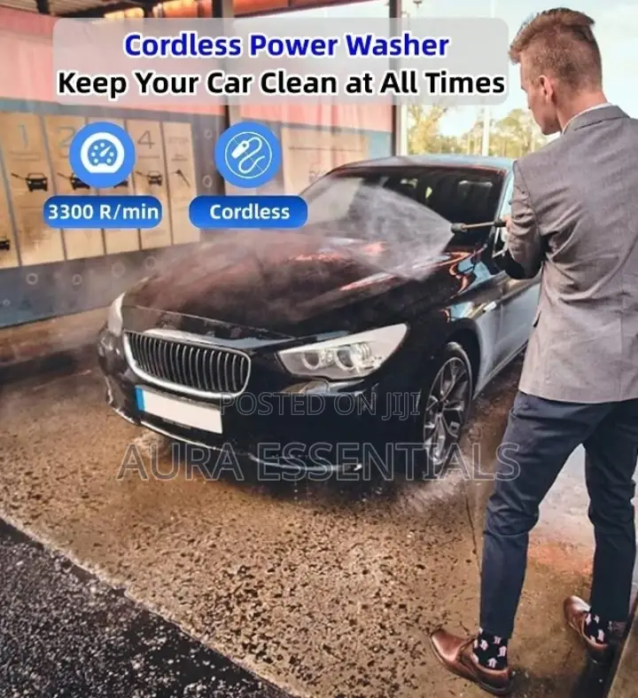 Cordless High Pressure Car Washer/ Power Washer