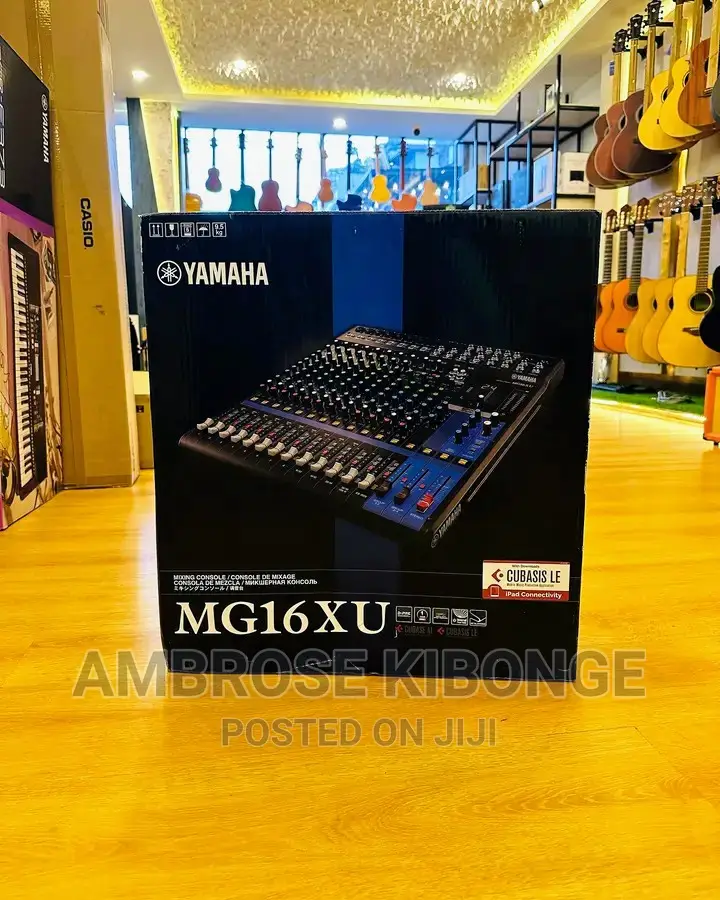 Top Quality Yamaha MG16-XU Bluetooth Fully Loaded Live Mixer