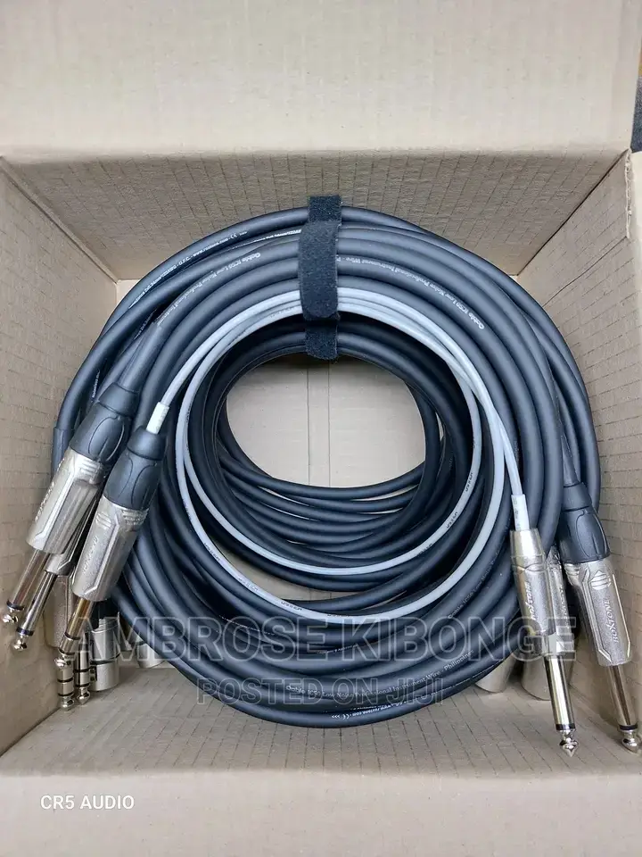 Standard Quality Jack to Jack Audio Cable From 4mitres Plus+