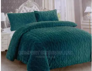 Cotton Bedcover Green 6*6