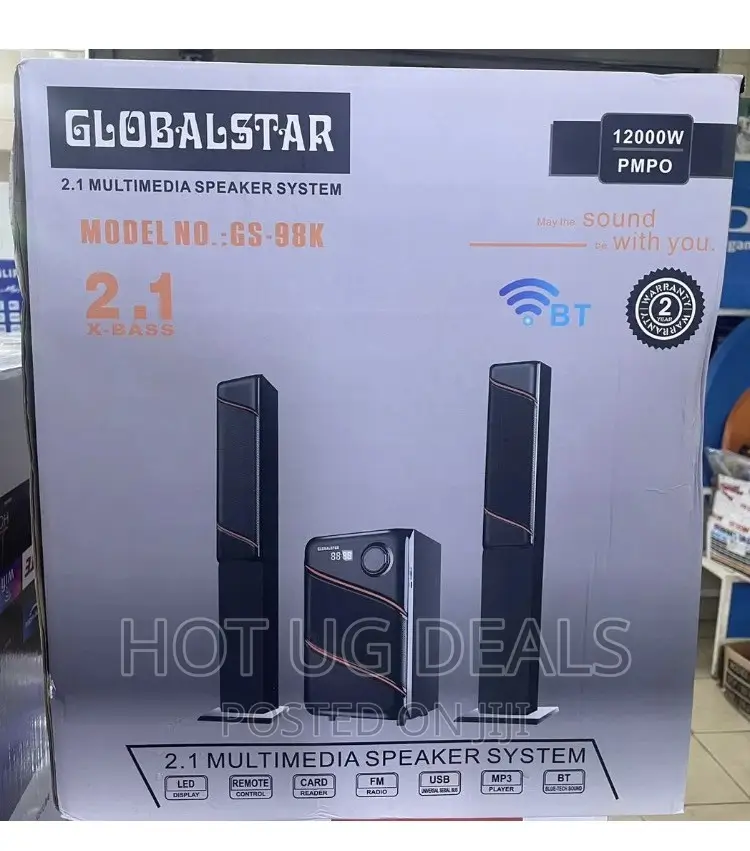 Globalstar Superbass Subwoofer Great Design - Black