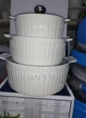New Ceramic Serving Dishes -3pcs